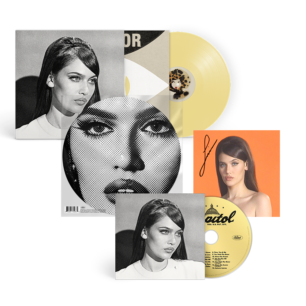 Visitor (Deluxe Unplugged) Yellow Vinyl, Picture Disc, Deluxe CD + Signed Art Card