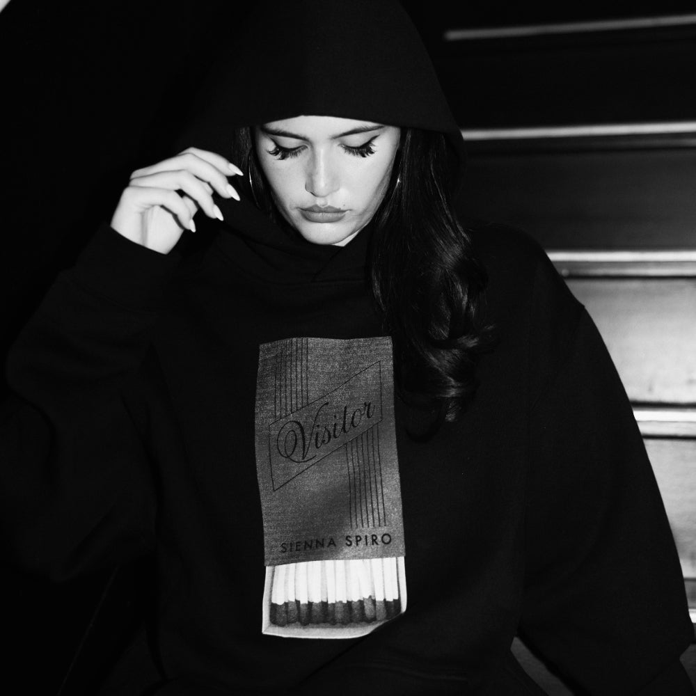 Sienna Spiro - Match Box Black Hoodie
