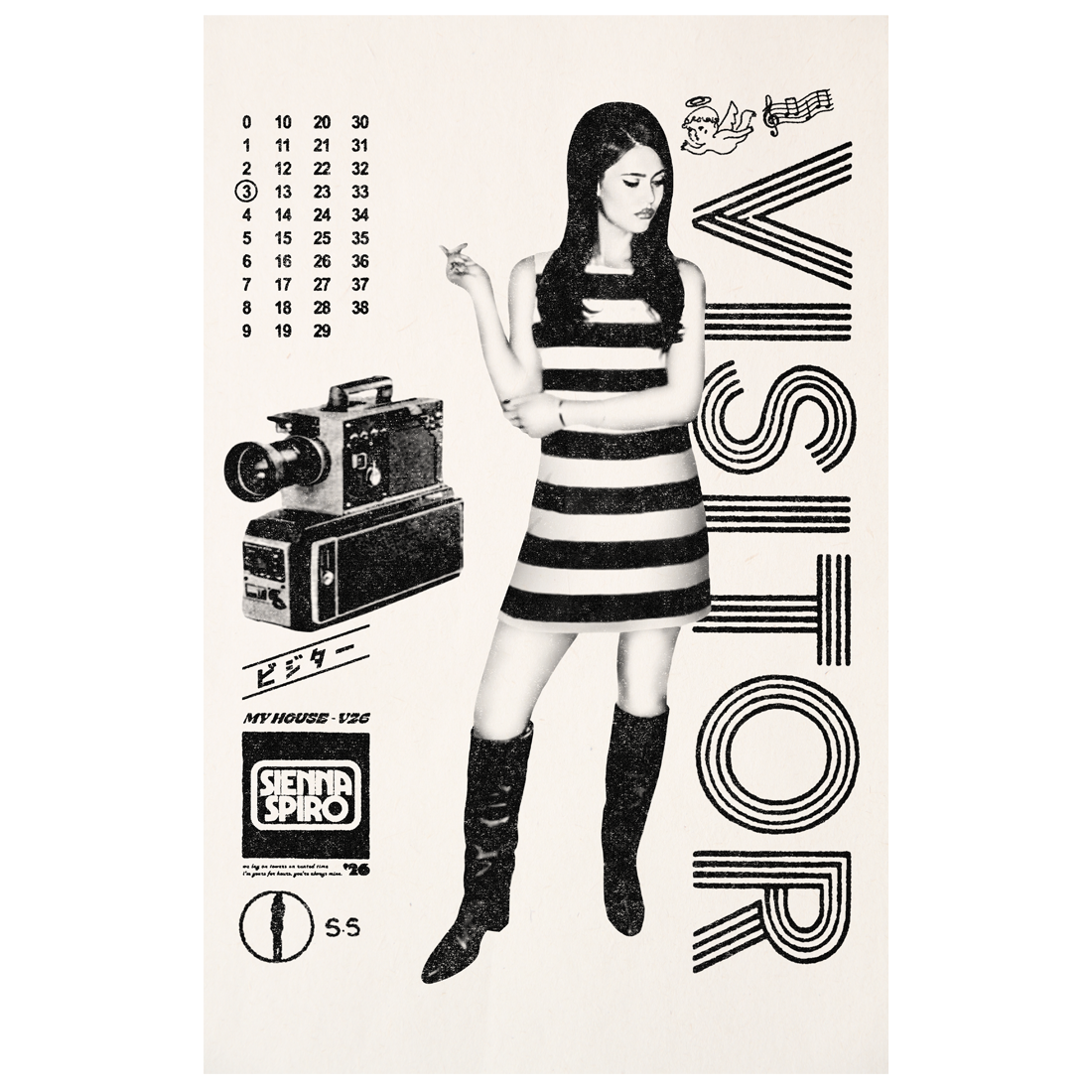 Sienna Spiro - The Visitor Tour Poster